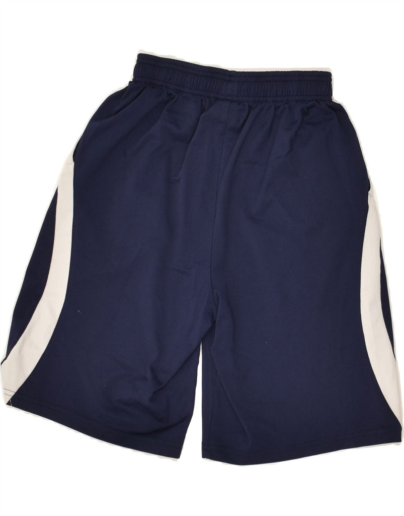 UNDER ARMOUR Boys Graphic Sport Shorts 9-10 Years Medium Navy Blue | Vintage Under Armour | Thrift | Second-Hand Under Armour | Used Clothing | Messina Hembry 