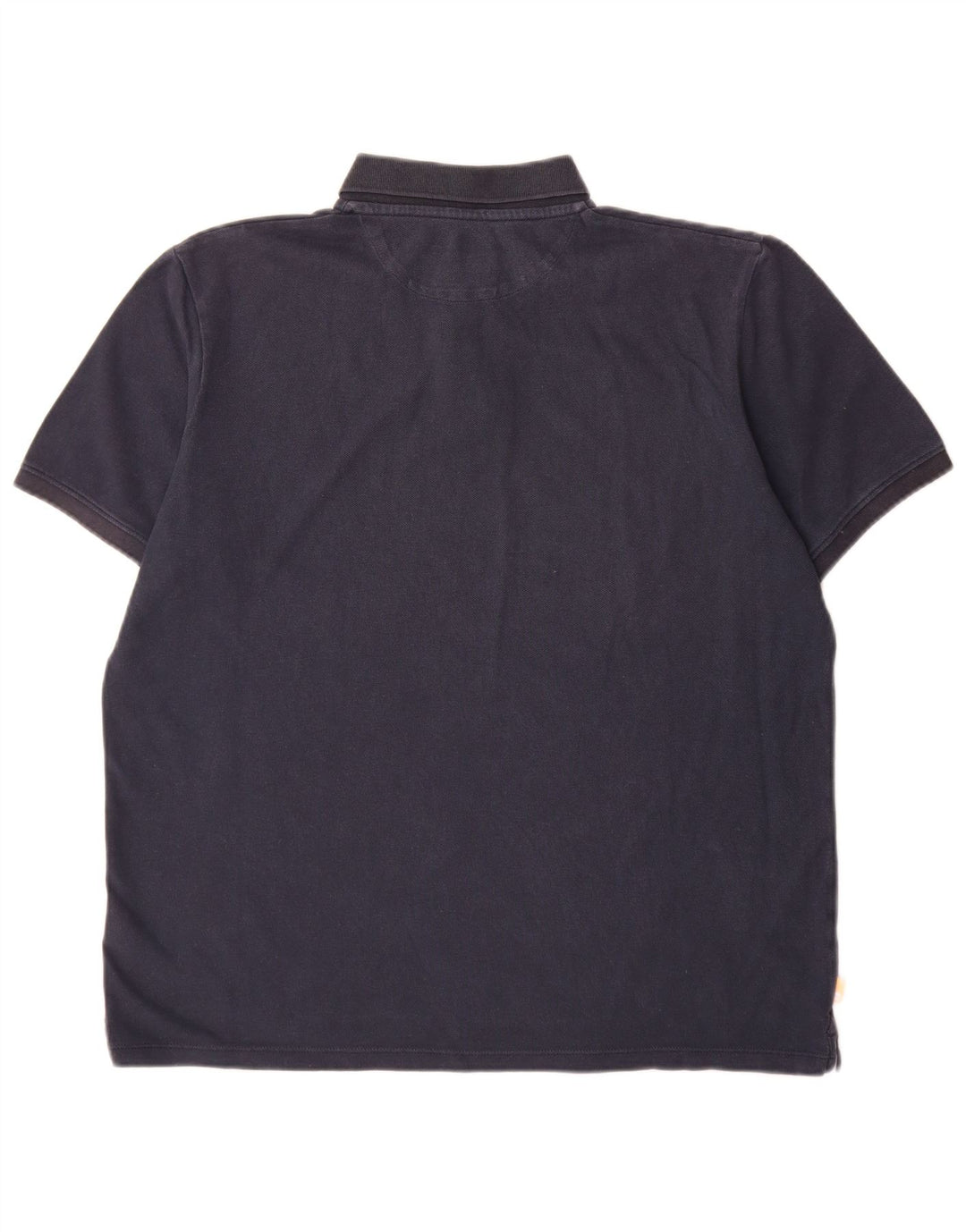 Timberland Mens Polo Shirt Large Navy Blue Cotton