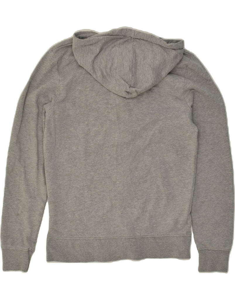 JACK & JONES Mens Graphic Zip Hoodie Sweater Small Grey Cotton | Vintage Jack & Jones | Thrift | Second-Hand Jack & Jones | Used Clothing | Messina Hembry 