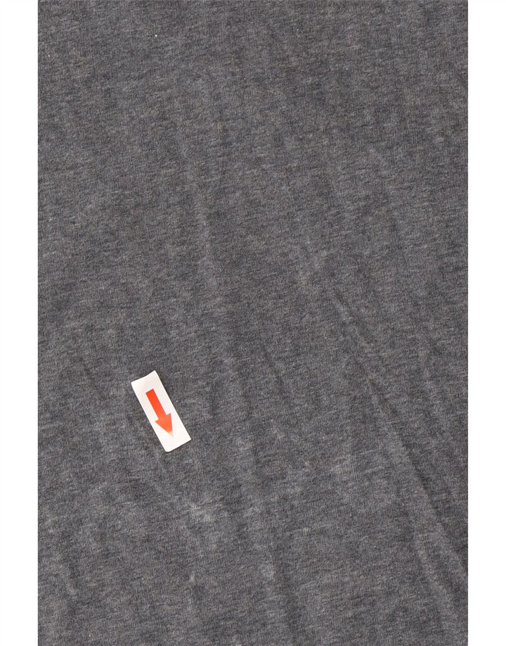 Reebok Mens Graphic T-Shirt Top Large Grey