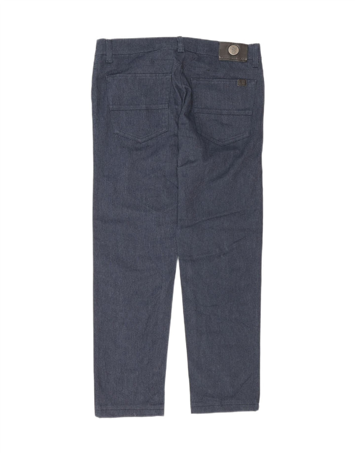 Trussardi Mens Straight Jeans W34 L30 Navy Blue