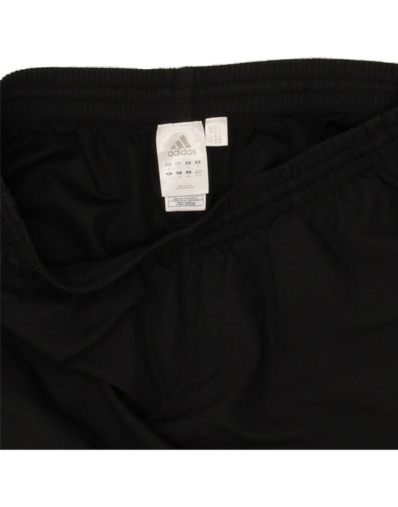 ADIDAS Mens Sport Shorts XL Black Polyester | Vintage Adidas | Thrift | Second-Hand Adidas | Used Clothing | Messina Hembry 