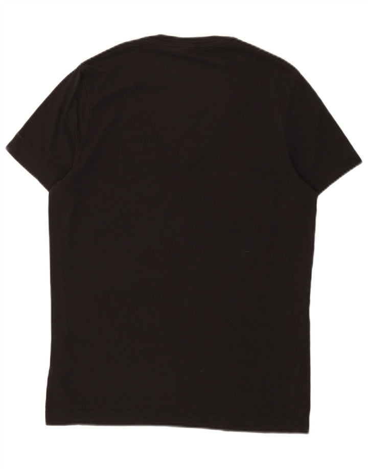 G-Star Mens T-Shirt Top Small Black Cotton