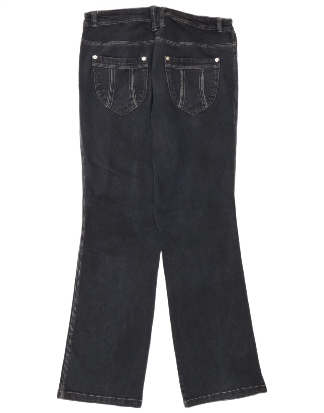 Autograph Womens Bootcut Jeans W34 L32 Navy Blue