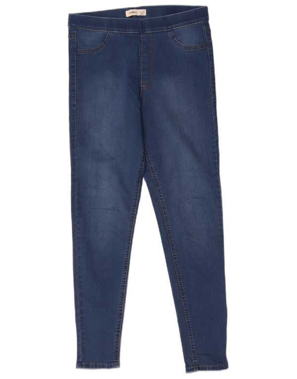 Marks & Spencer Womens Jegging Jeans UK 10 Small W28 L27 Blue Cotton