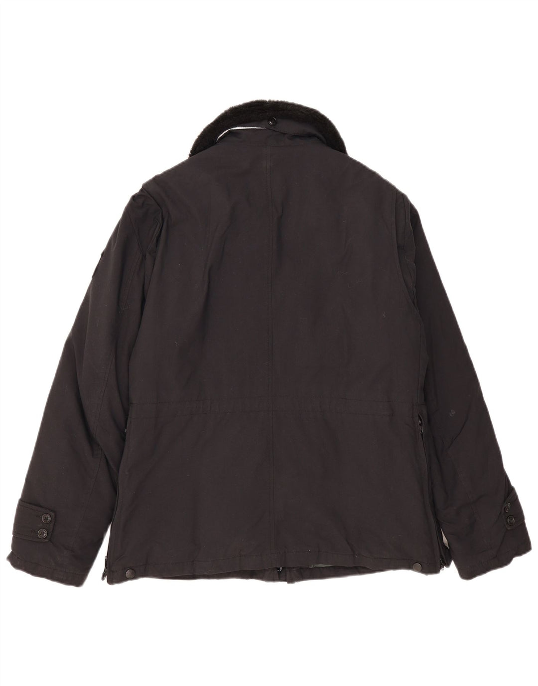Blauer Womens Military Jacket UK 18 XL Black