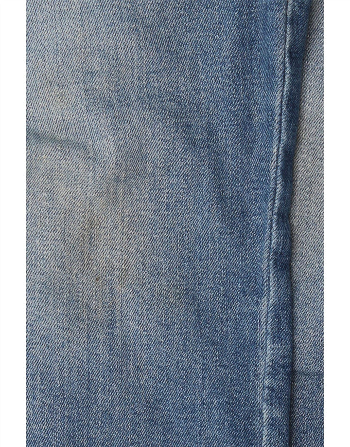 Wrangler Mens Texas Straight Jeans W36 L32 Blue Cotton