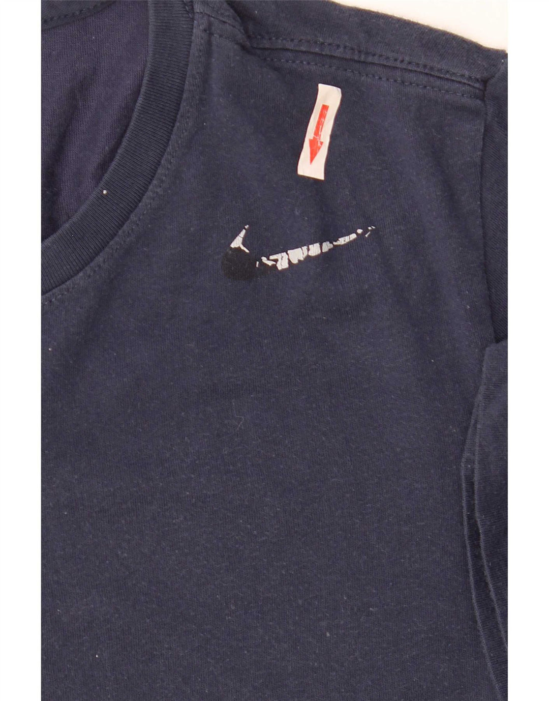 Nike Mens Athletic Cut T-Shirt Top Small Navy Blue Cotton