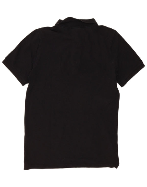 Nike Mens Polo Shirt Small Black Cotton