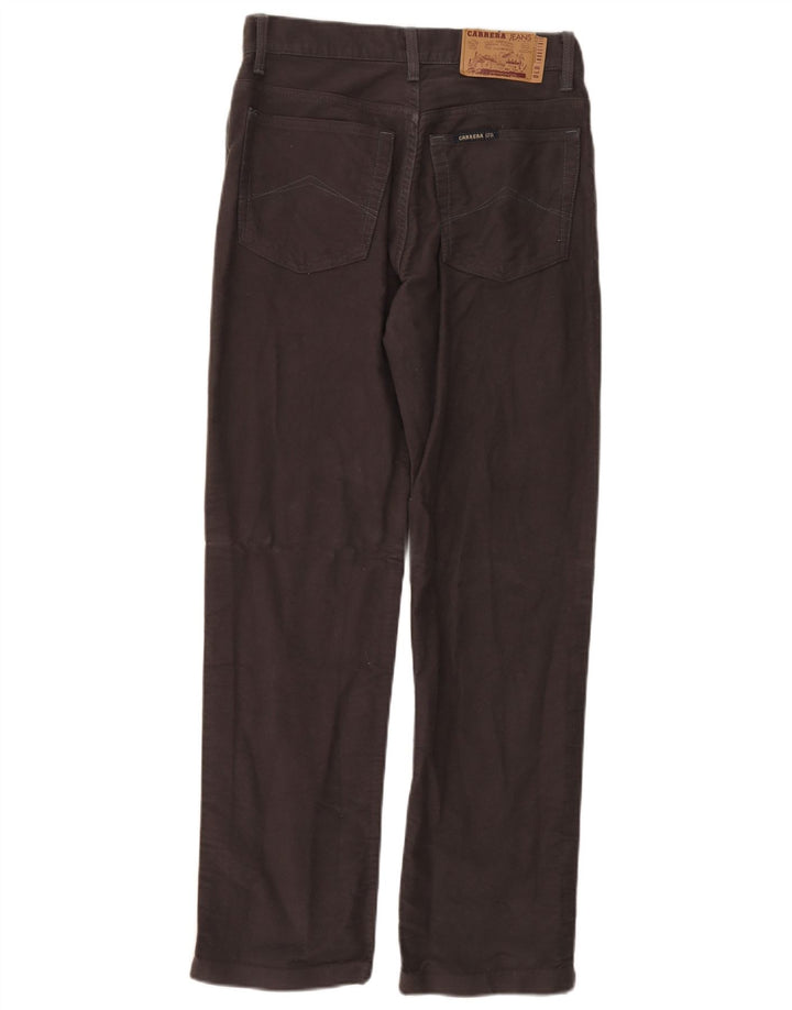 Carrera Womens Straight Casual Trousers W28 L29 Grey