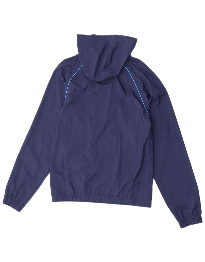 Nike Mens Hooded Tracksuit Top Jacket XS Navy Blue Nylon