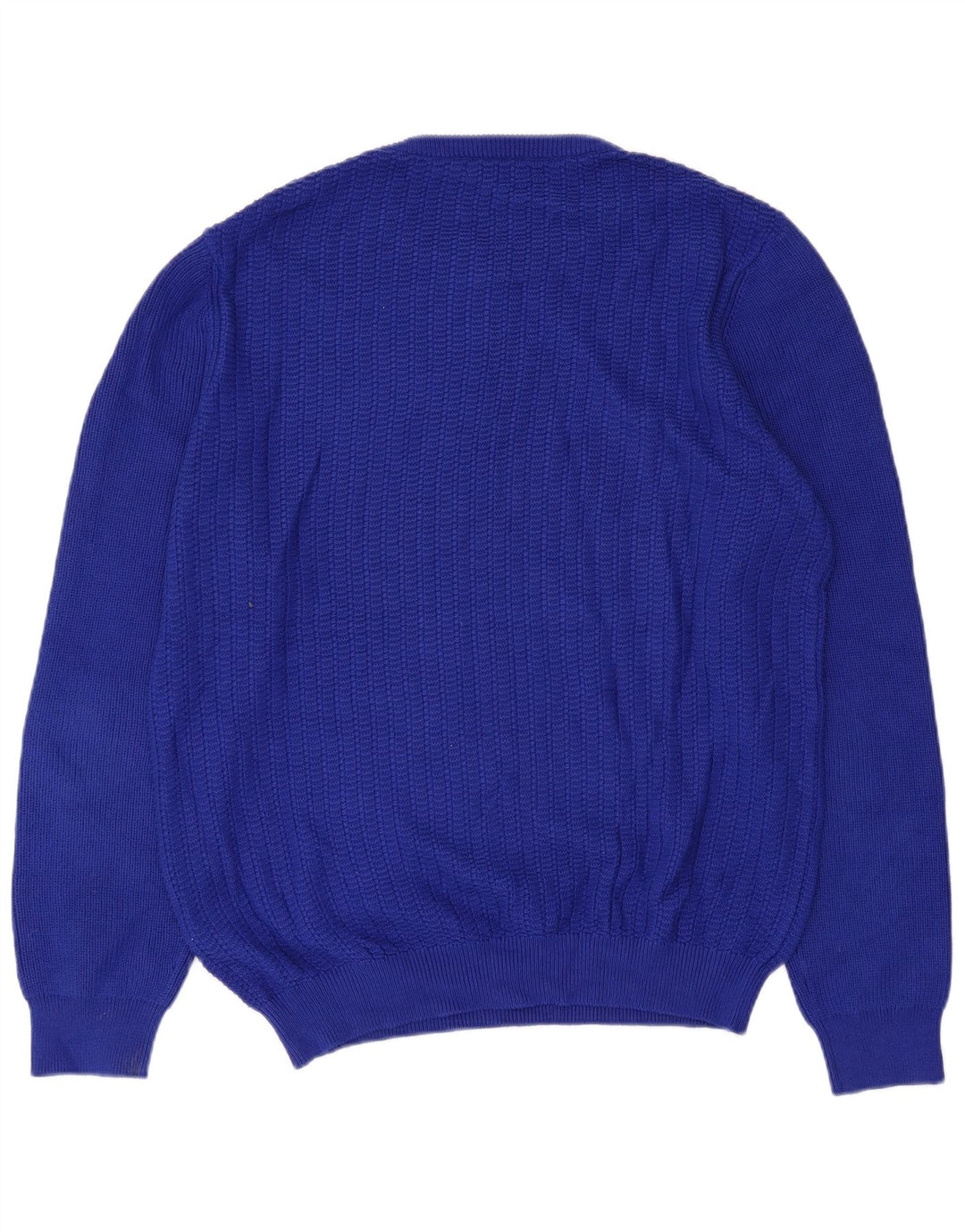 Reiss Mens Crew Neck Jumper Sweater Large Blue Cotton