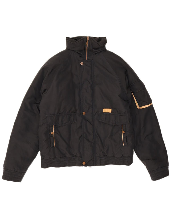 ALVIERO MARTINI Womens Padded Jacket UK 18 XL Black