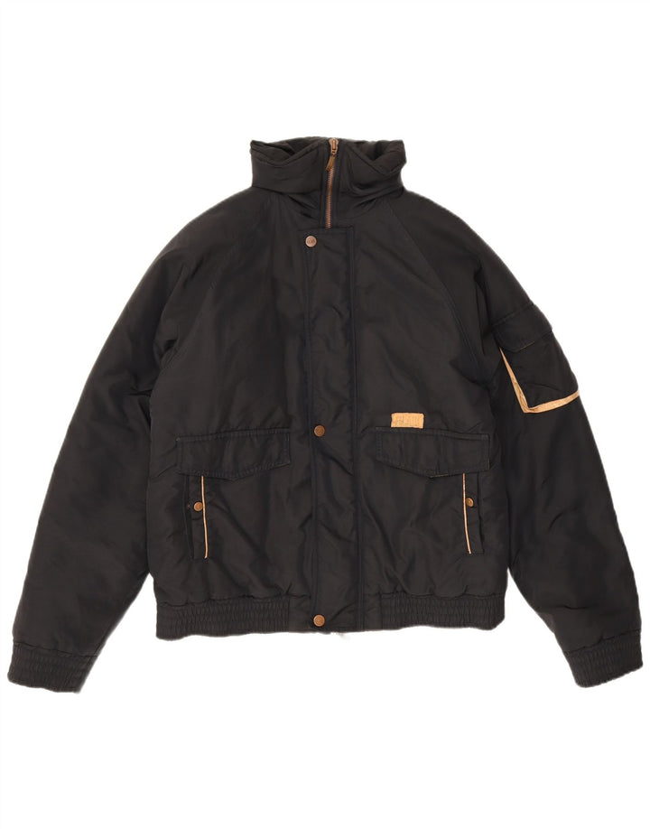 ALVIERO MARTINI Womens Padded Jacket UK 18 XL Black