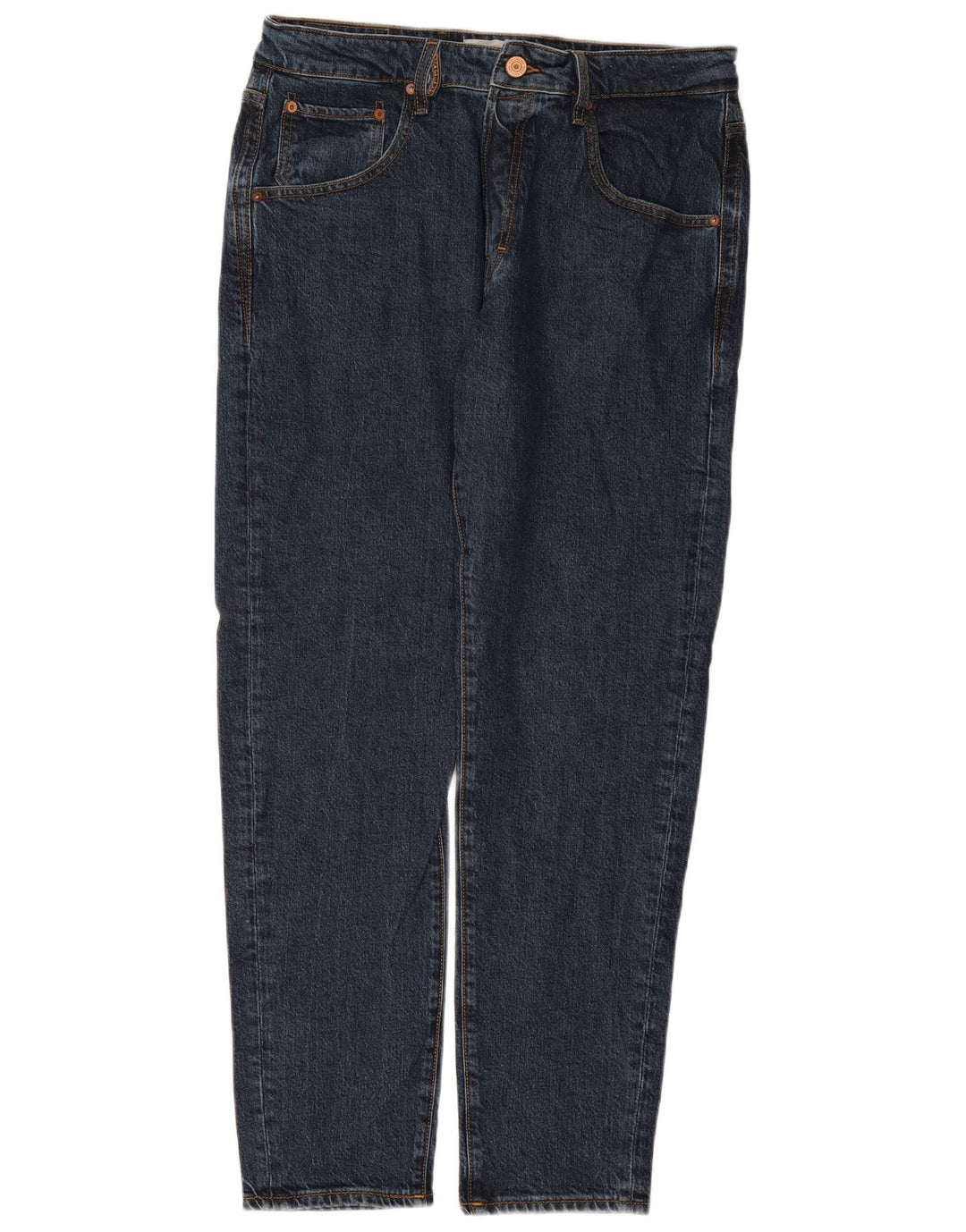 JACK & JONES Mens Rugged Slim Jeans W32 L34 Navy Blue Tencel