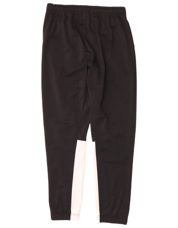 Nike Mens Tracksuit Trousers Joggers Large  Black Colourblock Polyester