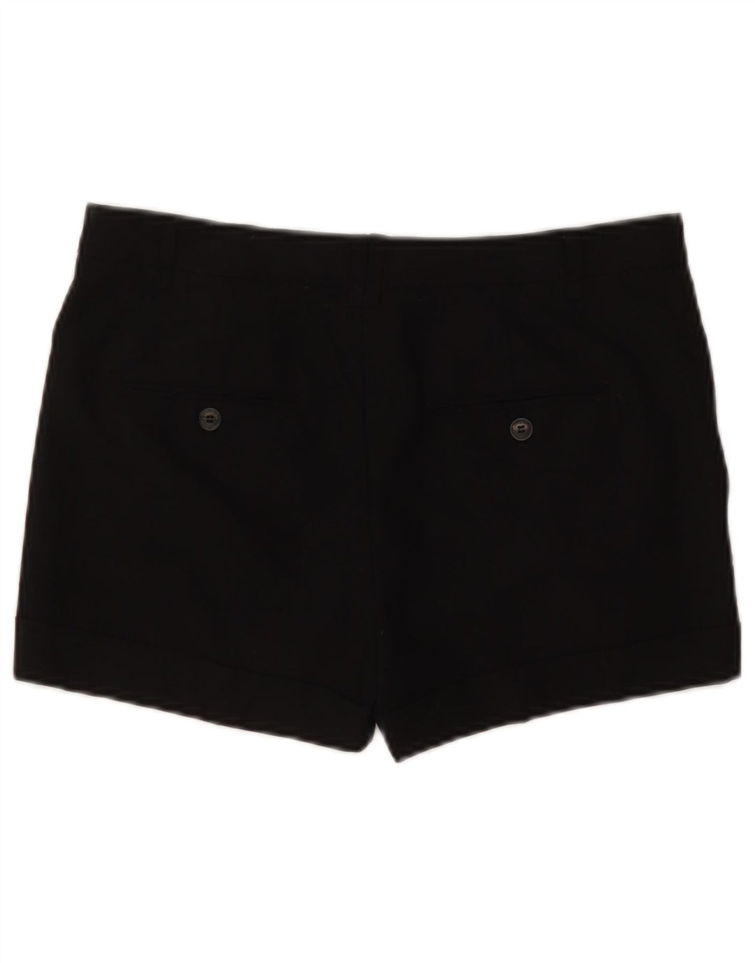 ZARA Womens Chino Shorts Medium W28 Black Polyester