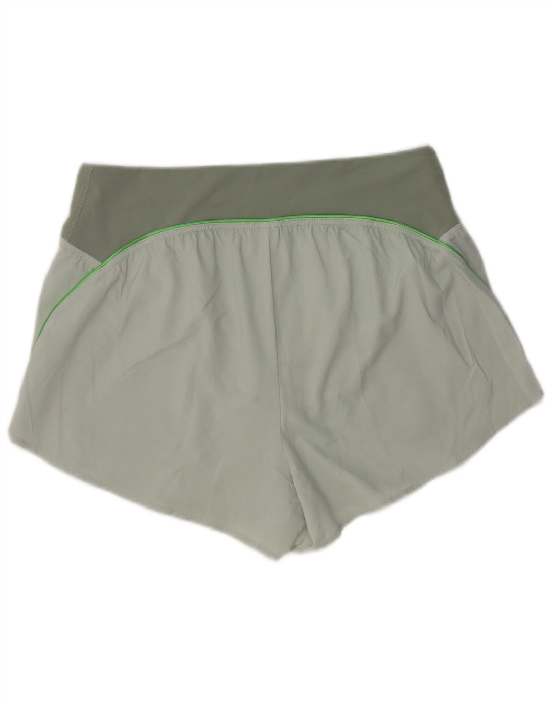 Under Armour Womens Sport Shorts UK 14 Large Grey Colourblock Polyester