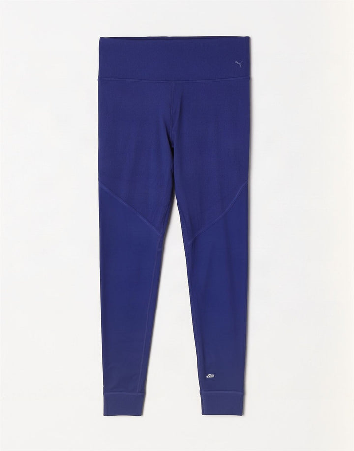 Puma Womens Leggings UK 18 XL Blue Polyester