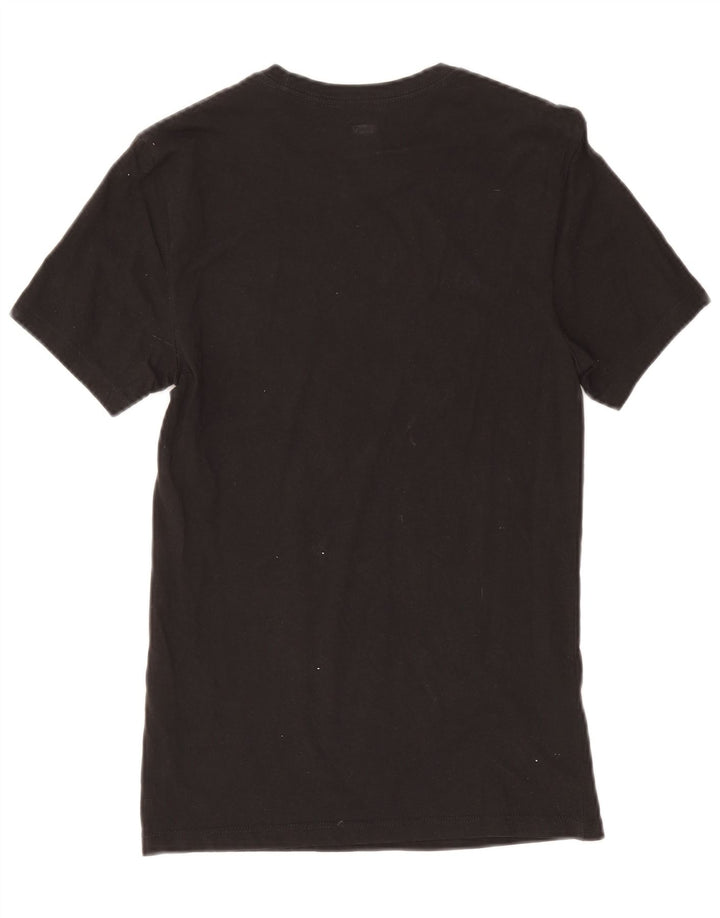 Levi's Mens Slim Fit T-Shirt Top Small Black Cotton