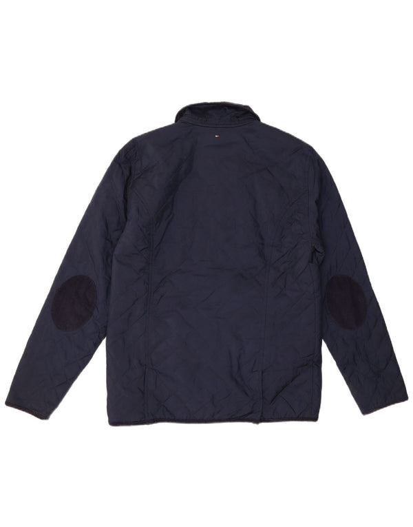 Tommy Hilfiger Boys Quilted Jacket 15-16 Years Navy Blue