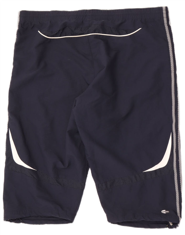 Adidas Mens Climacool Sport Shorts 2XL Navy Blue Polyester