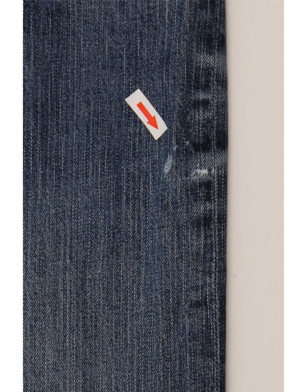 Rifle Womens Straight Jeans W30 L29 Blue Cotton