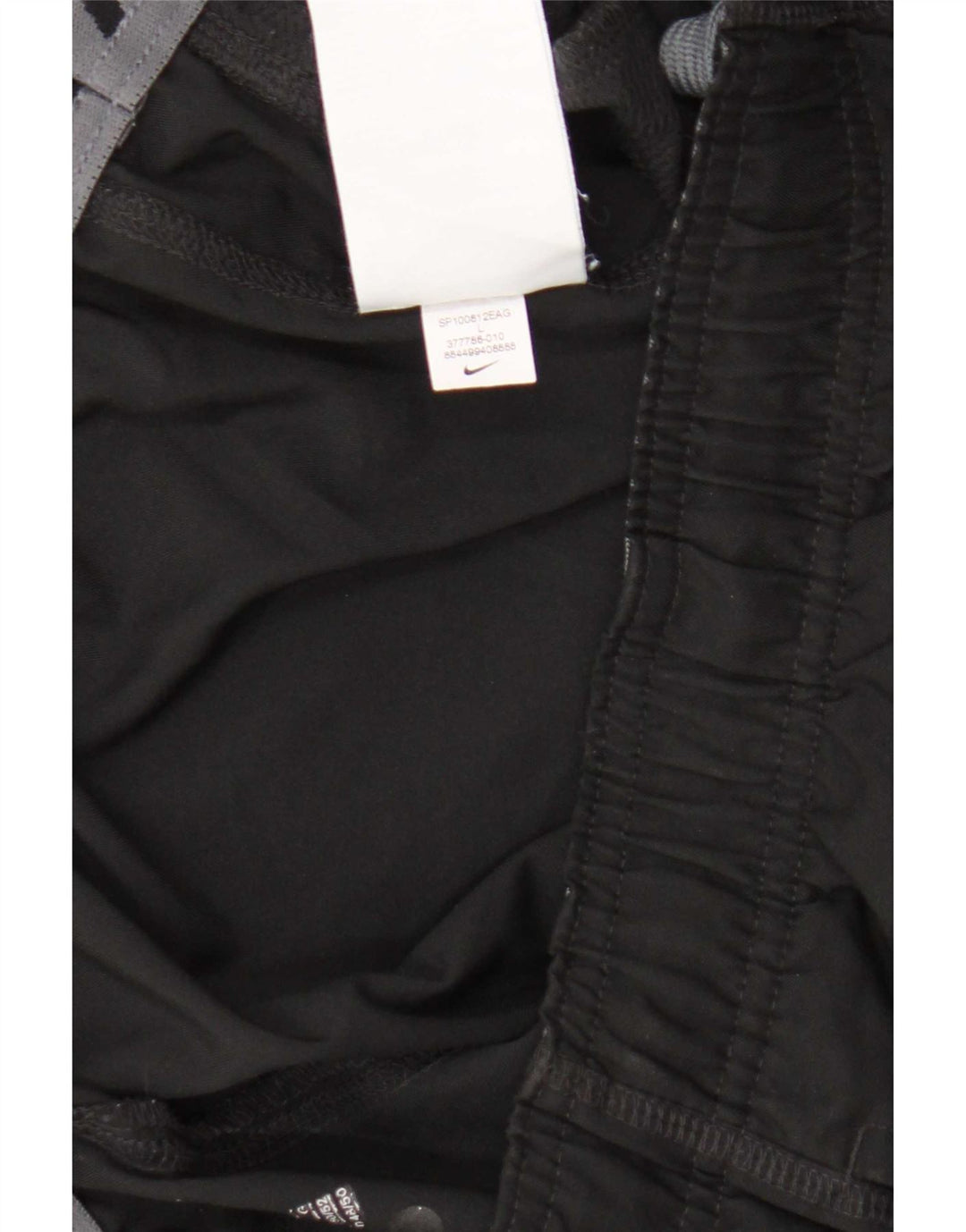 Nike Mens Dri Fit Tracksuit Trousers Large Black Polyester