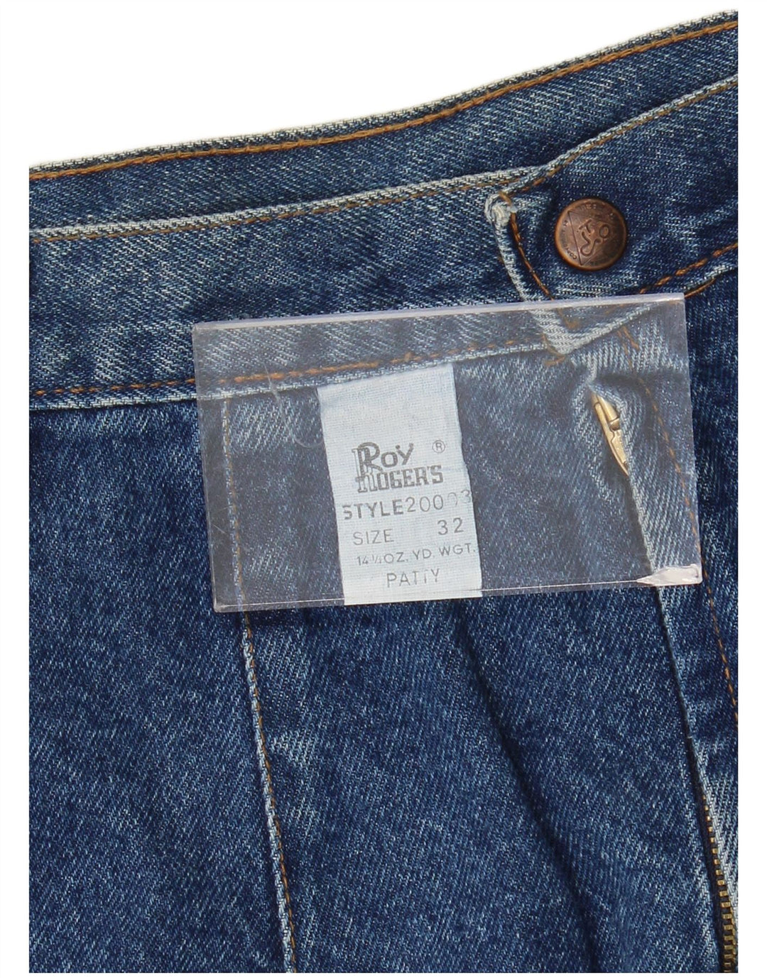 ROY ROGERS Womens Denim Skirt W32 Large Blue Cotton