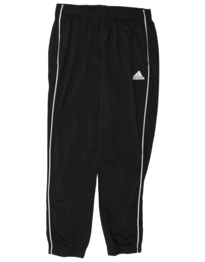 Adidas Mens Tracksuit Trousers Joggers XL Black Polyester