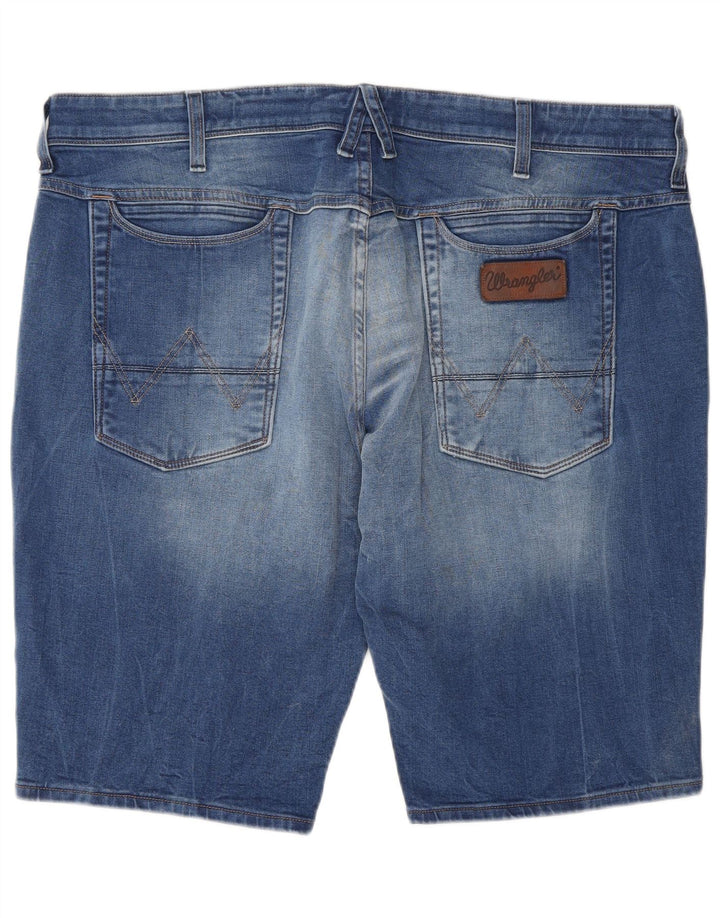 Wrangler Mens Crank Denim Shorts W40 XL Blue Cotton