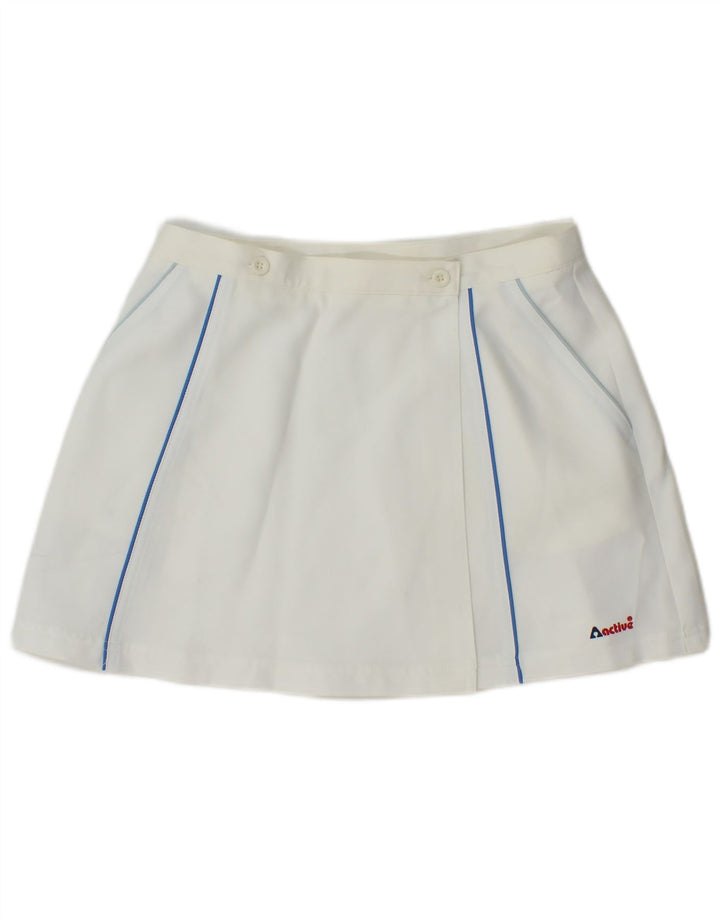 Active Womens Wrap Tennis Skirt EU 42 Large W30  White Polyester