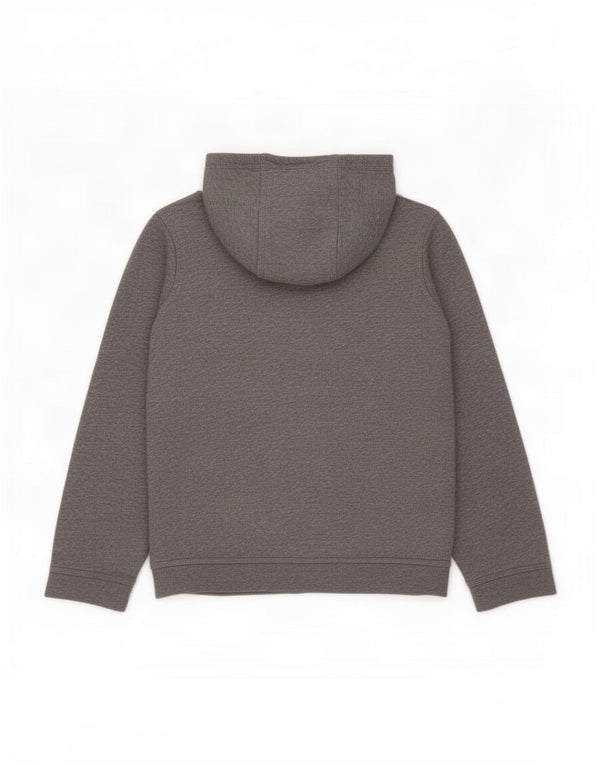 Nike Boys Hoodie Jumper 12-13 Years Large Grey Cotton