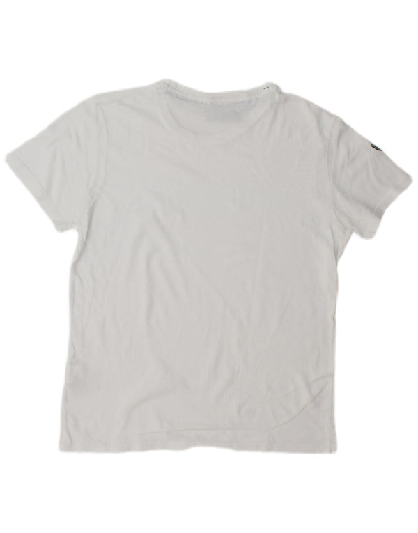 Superdry Mens T-Shirt Top Large White Cotton