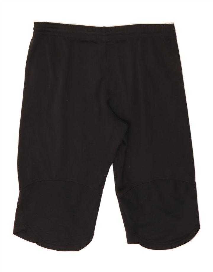 NIKE Womens Bermuda Sport Shorts US 14/16 Large  Black Polyester Vintage Nike and Second-Hand Nike from Messina Hembry 