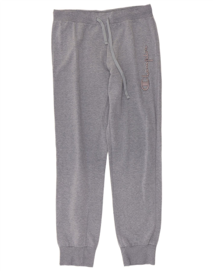 CHAMPION Womens Tracksuit Trousers Joggers UK 16 Large  Navy Blue