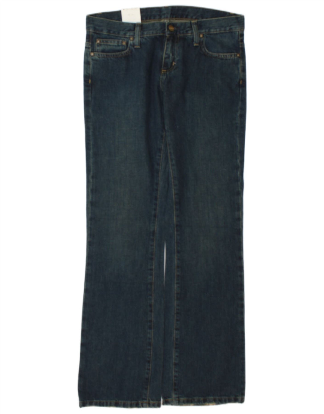 Carhartt Womens Bootcut Jeans W27 L32 Blue Cotton