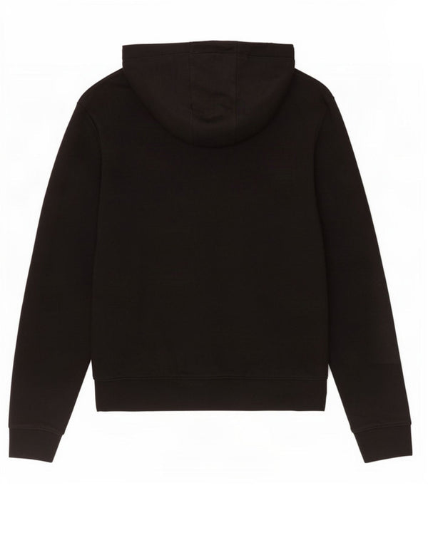 Nike Womens Zip Hoodie Sweater UK 6 XS Black Cotton