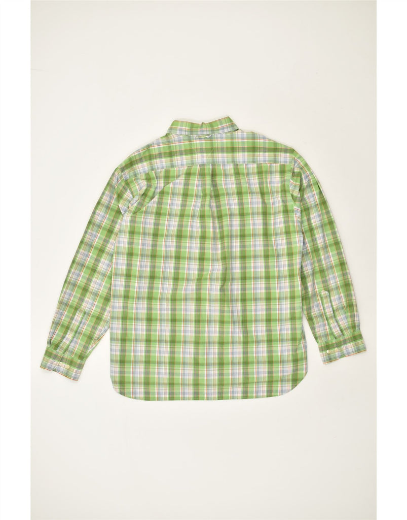 TOMMY HILFIGER Mens Shirt XL Green Check | Vintage Tommy Hilfiger | Thrift | Second-Hand Tommy Hilfiger | Used Clothing | Messina Hembry 