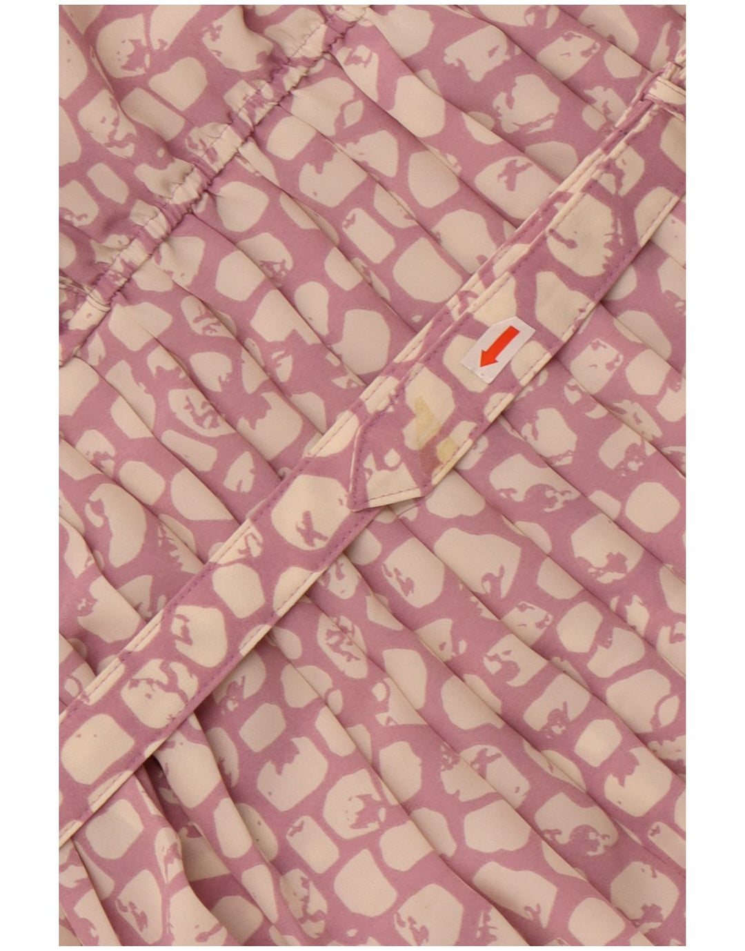 Classics Womens Maxi Dress UK 16 Large Purple Animal Print Polyester