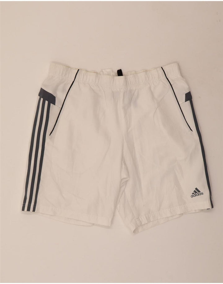 ADIDAS Mens Climacool Sport Shorts Large  White Colourblock