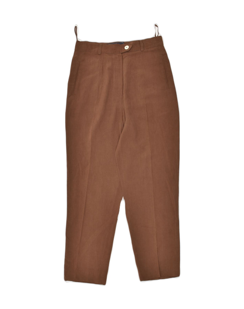 LES COPAINS Womens Pegged Chino Trousers IT 42 Medium W28 L27  Brown | Vintage Les Copains | Thrift | Second-Hand Les Copains | Used Clothing | Messina Hembry 