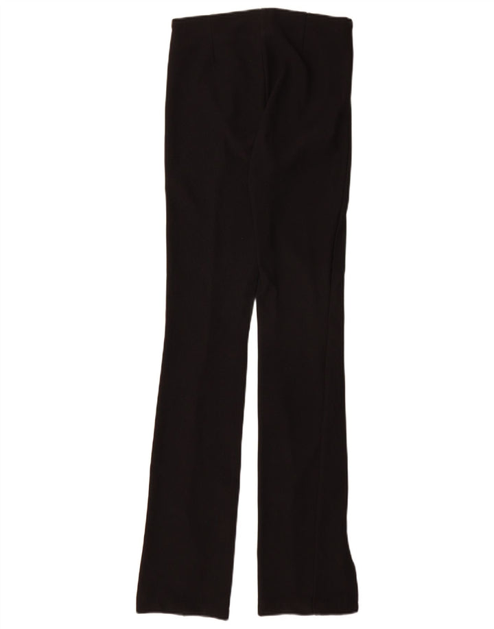 Zara Womens Flare Leggings UK 6 XS Black