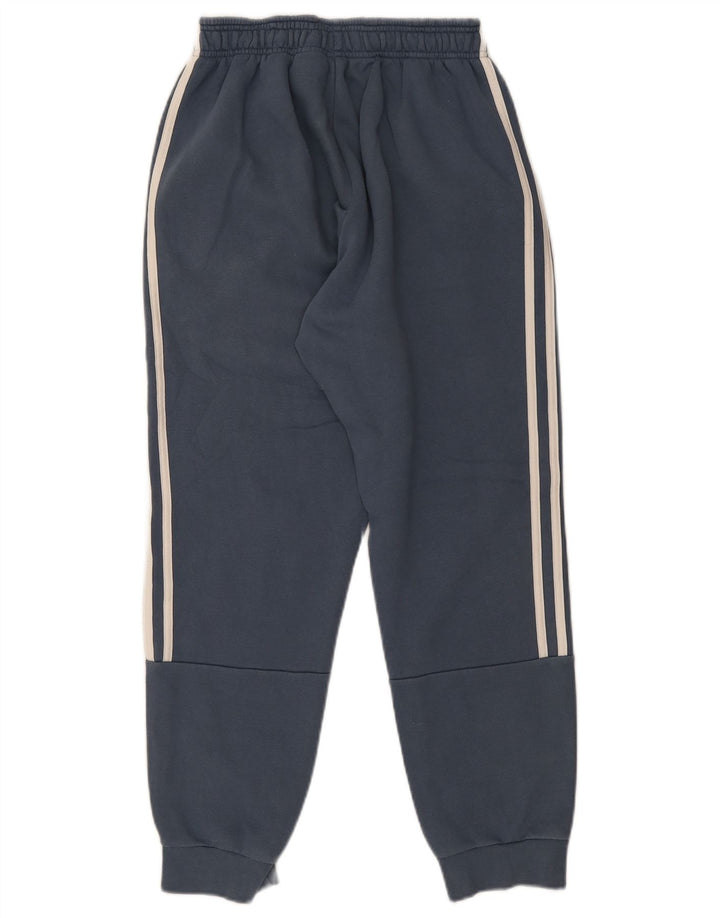 Adidas Mens Tracksuit Trousers Joggers Small Blue Cotton