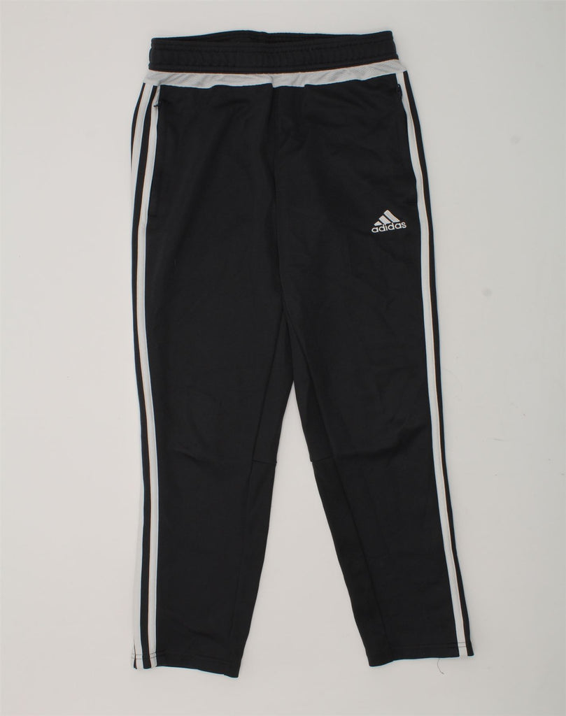 ADIDAS Boys Climacool Tracksuit Trousers 11-12 Years Grey Polyester | Vintage Adidas | Thrift | Second-Hand Adidas | Used Clothing | Messina Hembry 