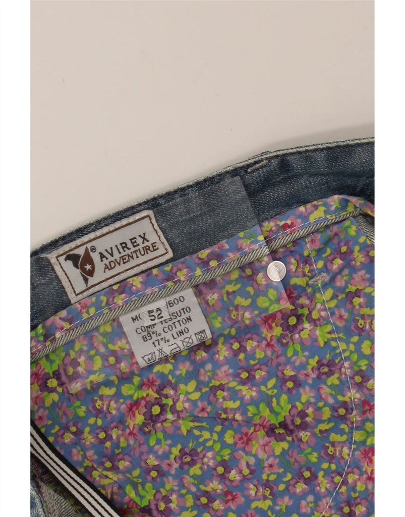 AVIREX Mens Denim Shorts IT 52 XL W36 Blue Cotton Vintage Avirex and Second-Hand Avirex from Messina Hembry 