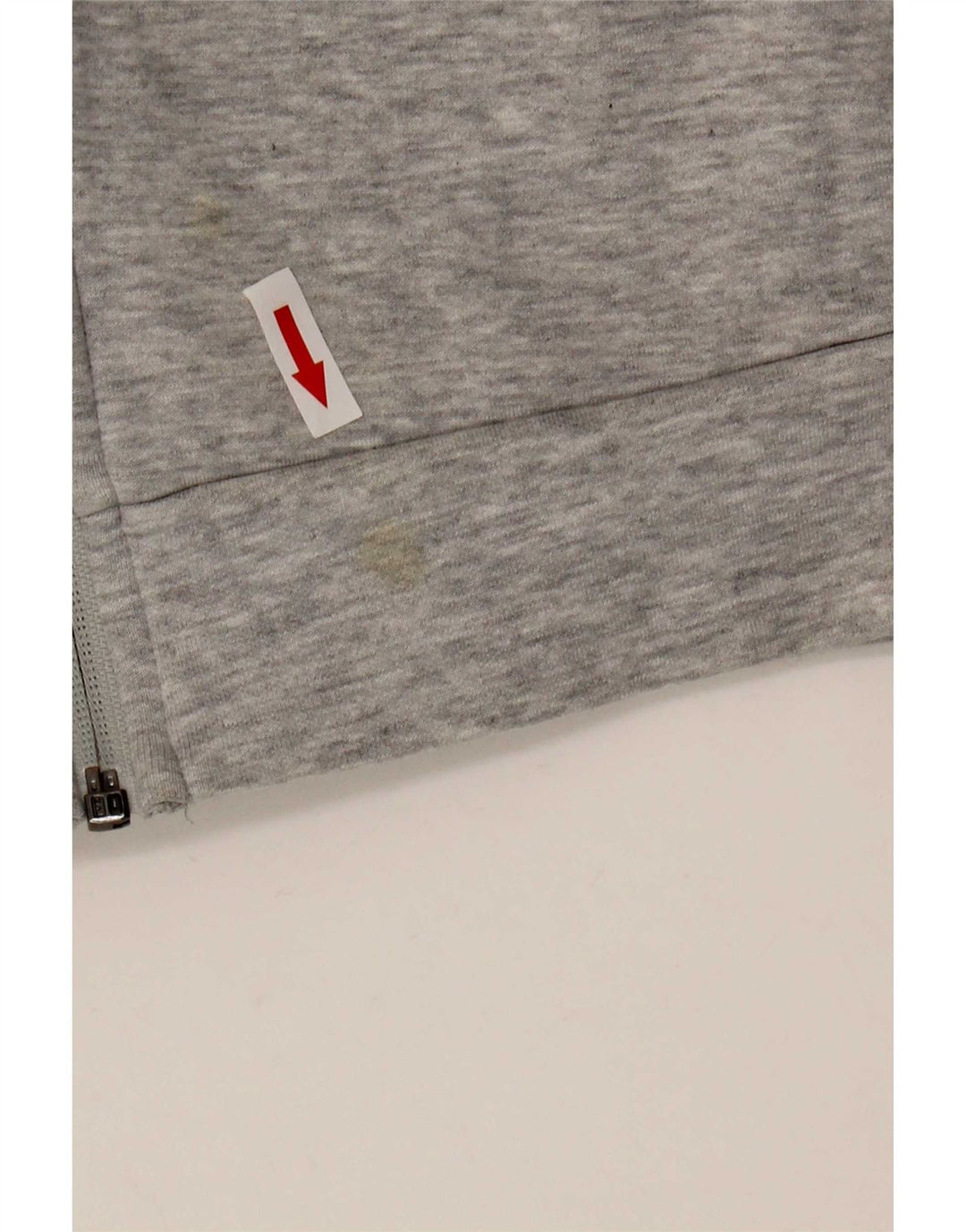 Puma Mens Zip Hoodie Sweater XL Grey Cotton