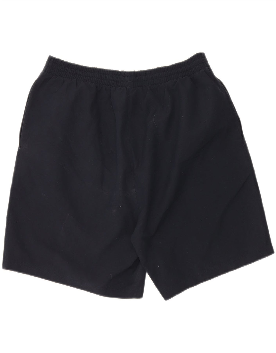 REEBOK Mens Sport Shorts Large Navy Blue Polyester
