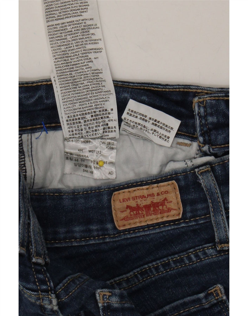 LEVI'S Womens Jegging Jeans US 4 Small W27 L28 Blue Cotton Vintage Levi's and Second-Hand Levi's from Messina Hembry 
