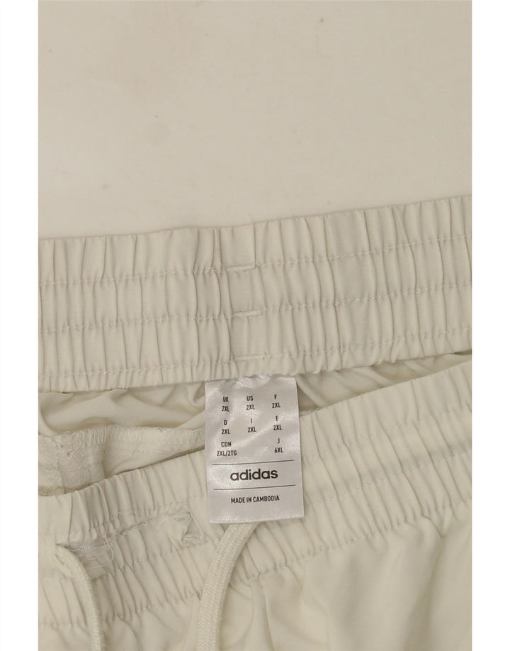 ADIDAS Mens Sport Shorts 2XL  White